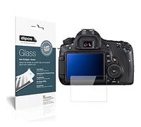 dipos I 2x Screen Protector compatible with Canon EOS 60Da Flexible Glass 9H Display Protection