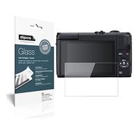 dipos I 2x Screen Protector compatible with Canon EOS M200 Flexible Glass 9H Display Protection