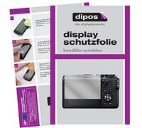 dipos I 2x Screen Protector compatible with Canon EOS M6 Mark II Protection Films clear