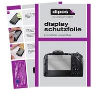 dipos I 2x Screen Protector compatible with Canon EOS RP Protection Films clear