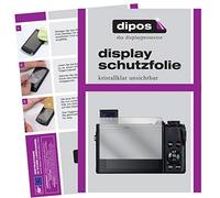 dipos I 2x Screen Protector compatible with Canon PowerShot G5X Mark II Protection Films clear