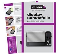 dipos I 2x Screen Protector compatible with Canon PowerShot G7X Mark III Protection Films clear