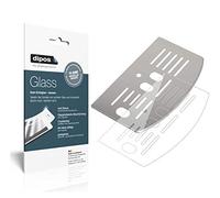 dipos I 2x Screen Protector compatible with De Longhi ECAM 23.123 Drip tray Flexible Glass 9H Display Protection