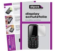 dipos I 2x Screen Protector compatible with DENVER WAS-18110M Protection Films clear