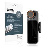dipos I 2x Screen Protector compatible with DJI Mic 3 Receiver Flexible Glass 9H Display Protection