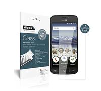 dipos I 2x Screen Protector compatible with Doro 8040 Flexible Glass 9H Display Protection