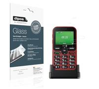 dipos I 2x Screen Protector compatible with Doro Leva E10 Flexible Glass 9H Display Protection