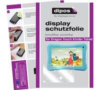 dipos I 2x Screen Protector compatible with Dragon Touch 7 inch Kinder Tablet Protection Films clear