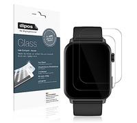 dipos I 2x Screen Protector compatible with Fireboltt Ninja Bell Flexible Glass 9H Display Protection