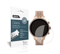 dipos I 2x Screen Protector compatible with Fossil Gen 6 (42 mm) Smartwatch Flexible Glass 9H Display Protection
