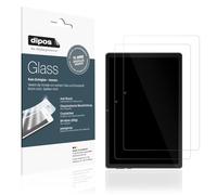 dipos I 2x Screen Protector compatible with Freeski Tablet 10 inch Flexible Glass 9H Display Protection