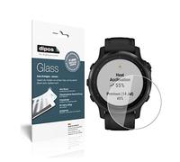 dipos I 2x Screen Protector compatible with Garmin fenix 6S Pro Flexible Glass 9H Display Protection