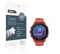 dipos I 2x Screen Protector compatible with Garmin Forerunner 170 Music Flexible Glass 9H Display Protection