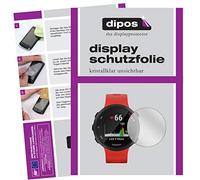 dipos I 2x Screen Protector compatible with Garmin Forerunner 45 S Protection Films clear