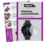 dipos I 2x Screen Protector compatible with Garmin Forerunner 945 Protection Films clear
