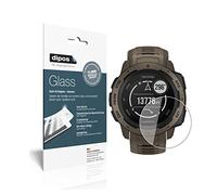 dipos I 2x Screen Protector compatible with Garmin Instinct Tactical Edition Flexible Glass 9H Display Protection
