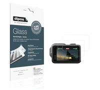 dipos I 2x Screen Protector compatible with GoPro Mission 1 Flexible Glass 9H Display Protection