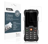 dipos I 2x Screen Protector compatible with Hammer H Forge Flexible Glass 9H Display Protection