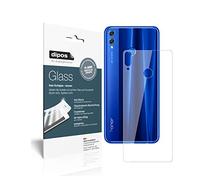 dipos I 2x Screen Protector compatible with Honor 8X back Flexible Glass 9H Display Protection