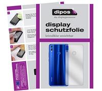 dipos I 2x Screen Protector compatible with Honor 8X Max back Protection Films clear