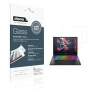 dipos I 2x Screen Protector compatible with HP Omen Max 16 Zoll Flexible Glass 9H Display Protection