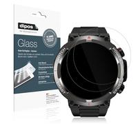 dipos I 2x Screen Protector compatible with IOWODO W50 1.39 inch Smartwatch Flexible Glass 9H Display Protection