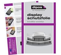 dipos I 2x Screen Protector compatible with Jura E6 to model 2017 Cup tray cover Protection Films glossy