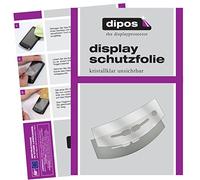 dipos I 2x Screen Protector compatible with Jura Impressa J5 + J7 stainless steel grate Protection Films clear