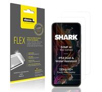 dipos I 2x Screen Protector compatible with Lava Shark 2 I 3D Full Cover Protective Film