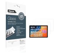 dipos I 2x Screen Protector compatible with Luzglo P10 Flexible Glass 9H Display Protection
