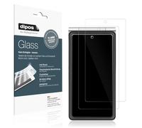 dipos I 2x Screen Protector compatible with MaxCom Comfort MM835 4G Flexible Glass 9H Display Protection