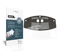dipos I 2x Screen Protector compatible with Melitta Caffeo Barista F850 Drip tray Flexible Glass 9H Display Protection