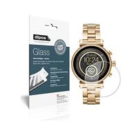 dipos I 2x Screen Protector compatible with Michael Kors Sofie 2.0 Smartwatch Flexible Glass 9H Display Protection