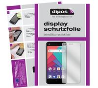 dipos I 2x Screen Protector compatible with Micromax Bharat Go Protection Films clear