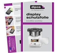 dipos I 2x Screen Protector compatible with Monsieur Cuisine Connect Protection Films clear