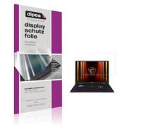 dipos I 2x Screen Protector compatible with MSI Raider 18HX Ai 2025 Protection Films clear