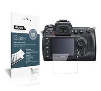 dipos I 2x Screen Protector compatible with Nikon D300S Flexible Glass 9H Display Protection