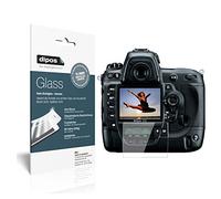 dipos I 2x Screen Protector compatible with Nikon D3S Flexible Glass 9H Display Protection