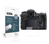 dipos I 2x Screen Protector compatible with Nikon D500 Flexible Glass 9H Display Protection