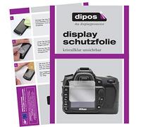 dipos I 2x Screen Protector compatible with Nikon D80 Protection Films clear