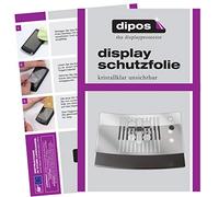 dipos I 2x Screen Protector compatible with NIVONA NICR 760 Tropfblech Protection Films clear
