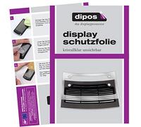 dipos I 2x Screen Protector compatible with NIVONA NICR 779 Tropfblech Protection Films clear