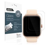 dipos I 2x Screen Protector compatible with Noise Colorfit Pro 4 Max Flexible Glass 9H Display Protection