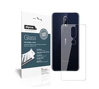 dipos I 2x Screen Protector compatible with Nokia 7.1 rear Flexible Glass 9H Display Protection