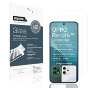 dipos I 2x Screen Protector compatible with Oppo Reno14 5G Flexible Glass 9H Display Protection