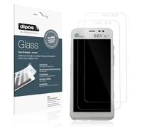 dipos I 2x Screen Protector compatible with Pax CCV Fly A77 Flexible Glass 9H Display Protection