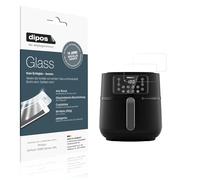 dipos I 2x Screen Protector compatible with Philips Airfryer 5000 Series XXL Flexible Glass 9H Display Protection