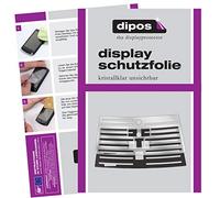 dipos I 2x Screen Protector compatible with Philips EP3551/00 Cup tray cover Protection Films clear
