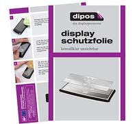 dipos I 2x Screen Protector compatible with Philips EP5345/10 Cup tray cover Protection Films clear