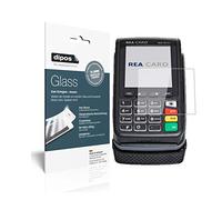 dipos I 2x Screen Protector compatible with REA CARD T8 flex Terminal Flexible Glass 9H Display Protection